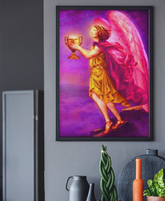 Archangel Chamuel Painting In Room