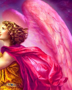 Archangel Chamuel Painting Detail